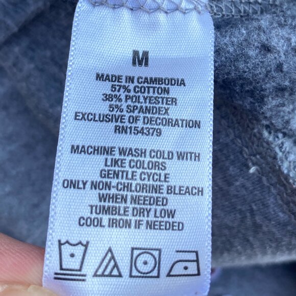 Aeropostale Y2K 3D Spellout Wide Leg Flare Sweatpant Sz M Low-Rise Loungewear - Picture 9 of 10